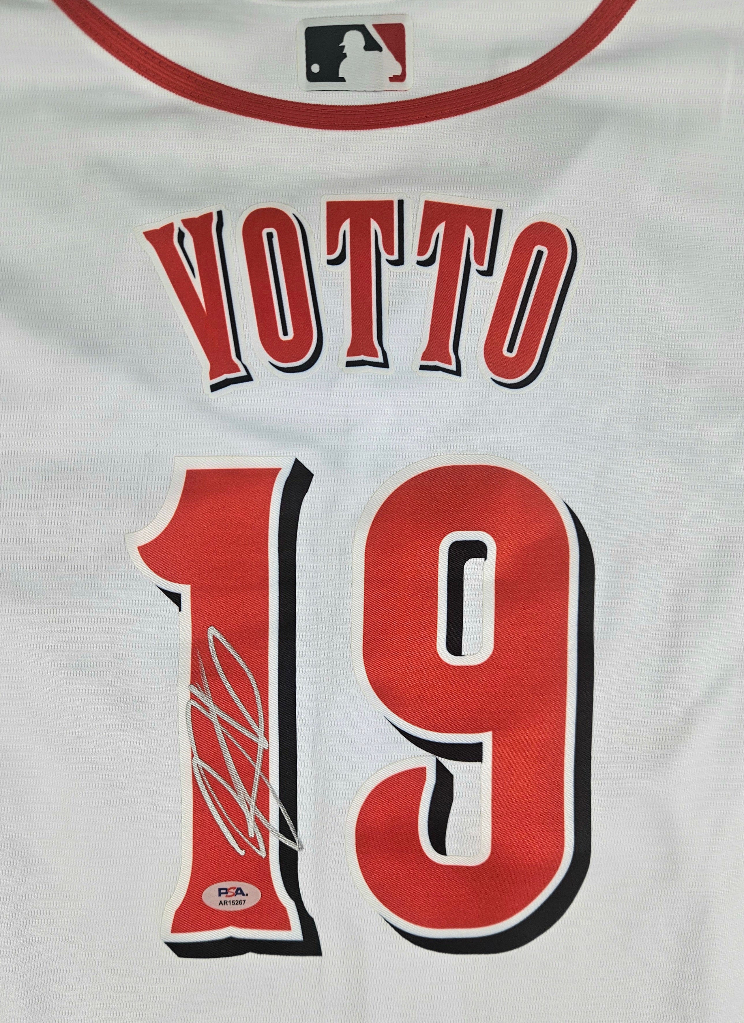 Joey Votto Cincinnati Reds Signed Autographed Jersey PSA Certified