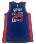 Marcus Sasser Signed Autographed Detroit Pistons Jersey PSA Certified