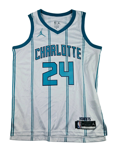 Brandon Miller Signed Autographed Charlotte Hornets Jersey JSA COA