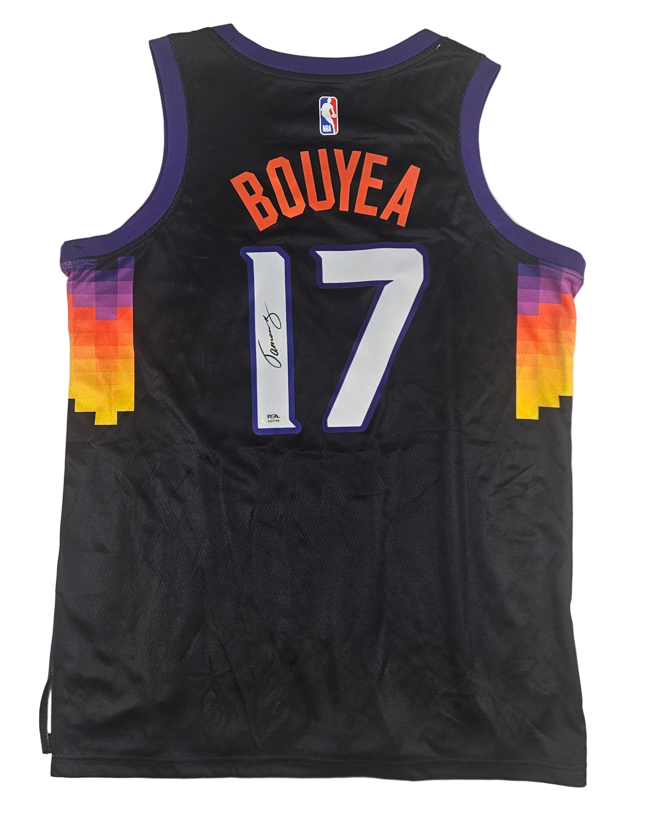 Jamaree Bouyea Signed Autographed Phoenix Suns Jersey PSA Certified