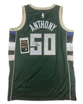 Cole Anthony Signed Autographed Milwaukee Bucks Jersey JSA COA