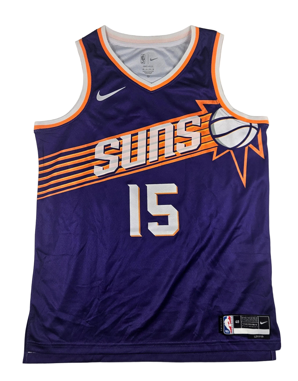 Mark Williams Signed Autographed Phoenix Suns Jersey PSA Certified