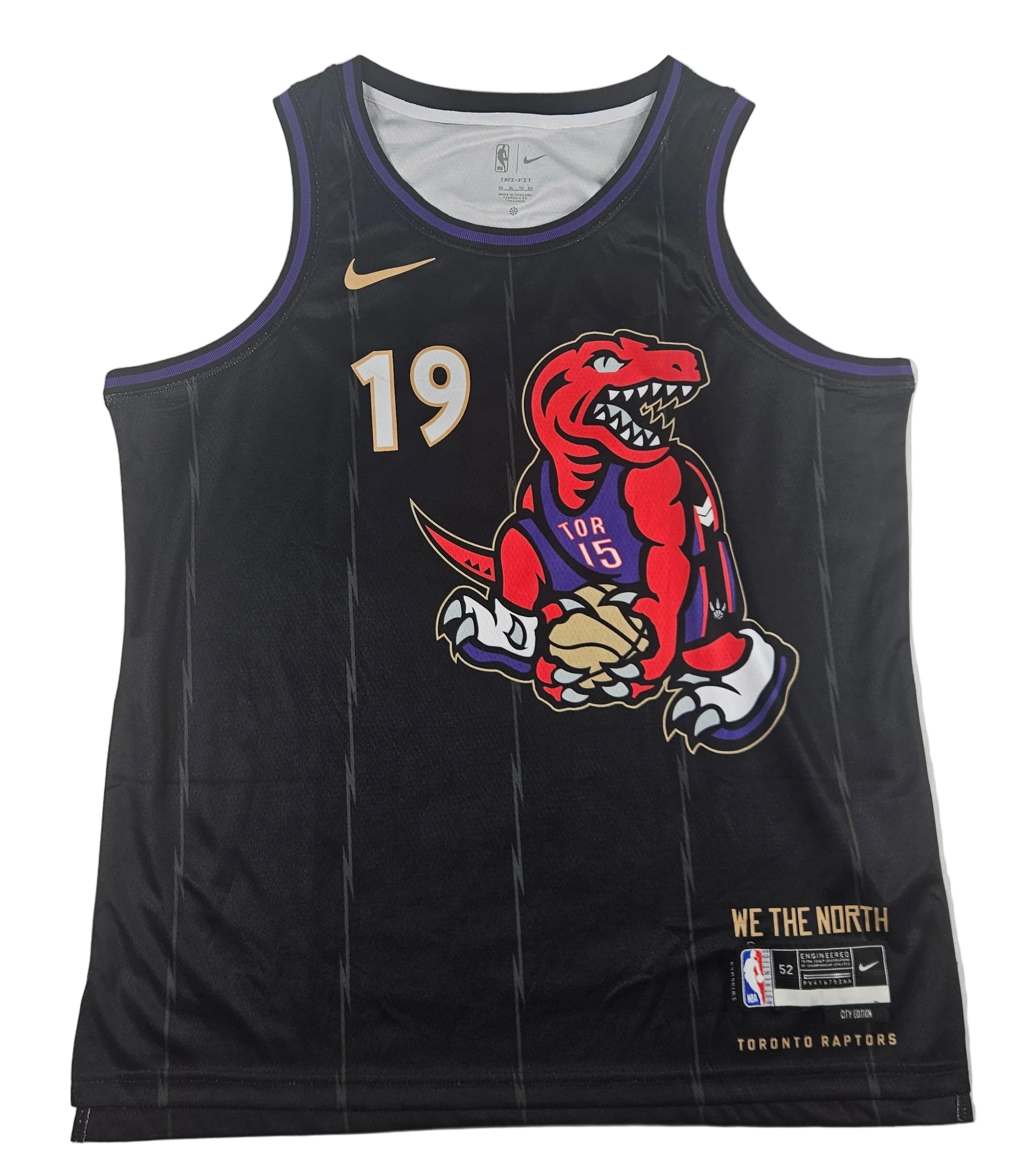 Jakob Poeltl Signed Autographed Toronto Raptors Jersey PSA Certified