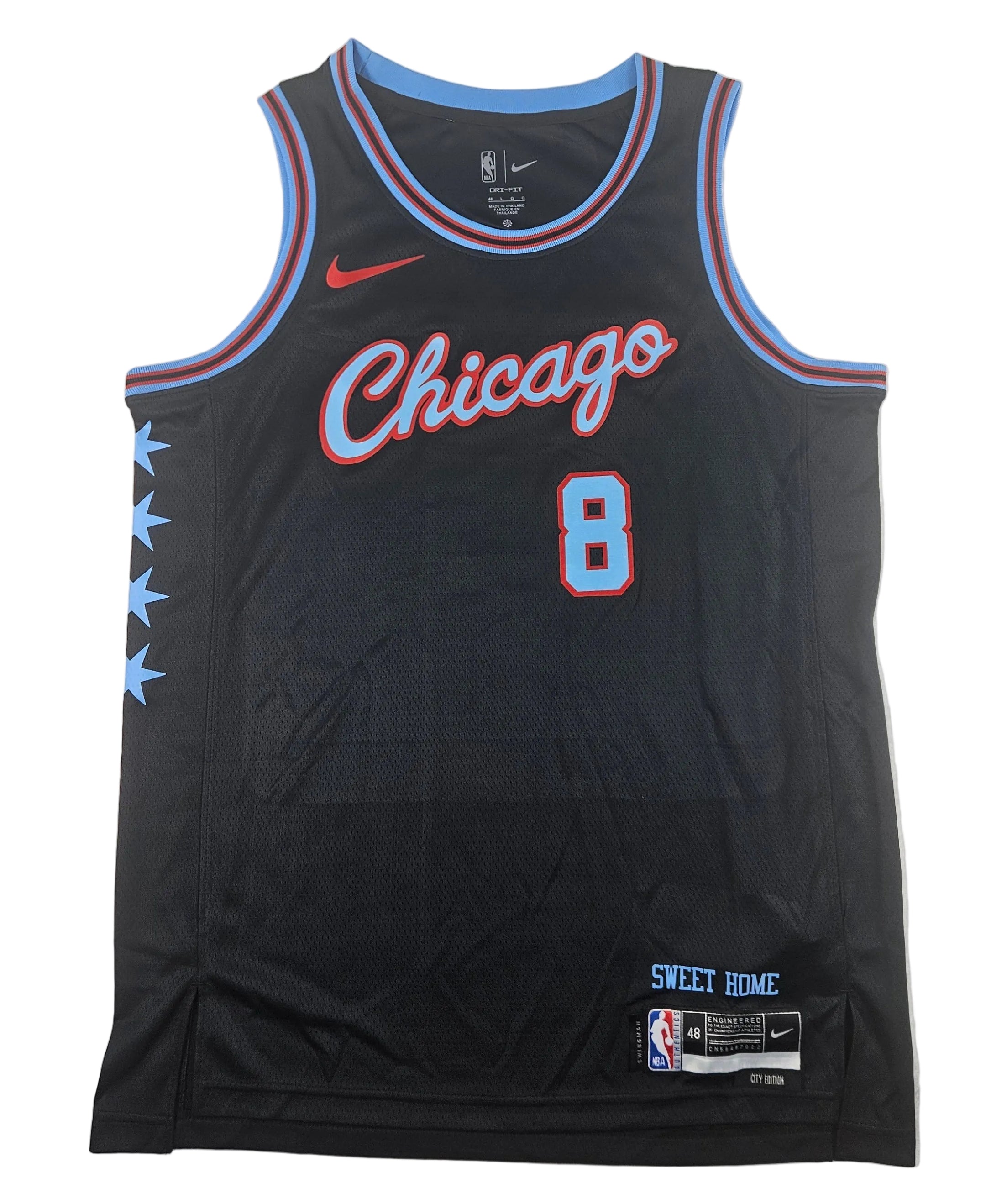 Yuki Kawamura Chicago Bulls Autographed Signed Jersey PSA Certified