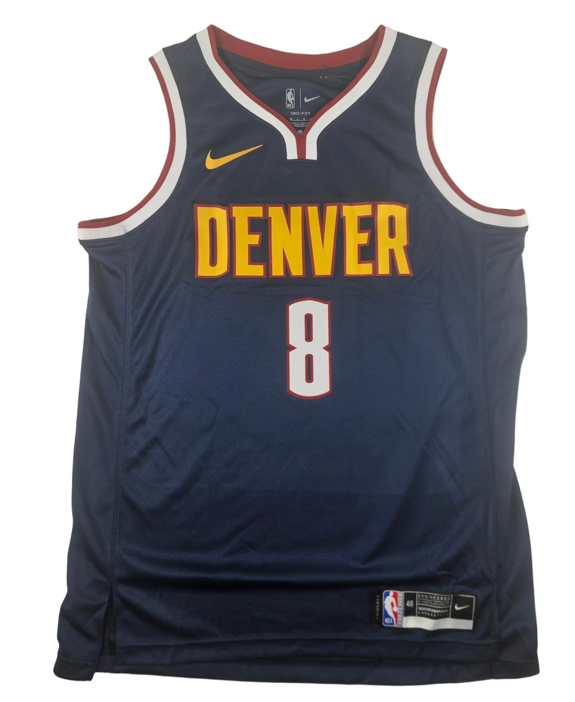 Peyton Watson Signed Autographed Denver Nuggets Jersey PSA Certified