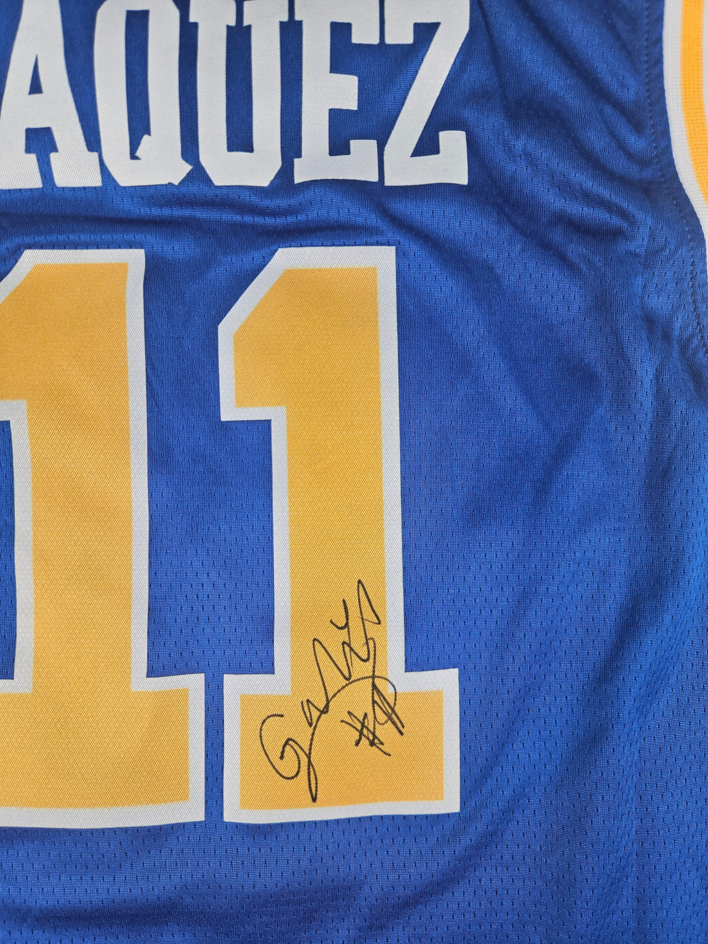 Gabriela Jaquez Signed Autographed UCLA Bruins Jersey