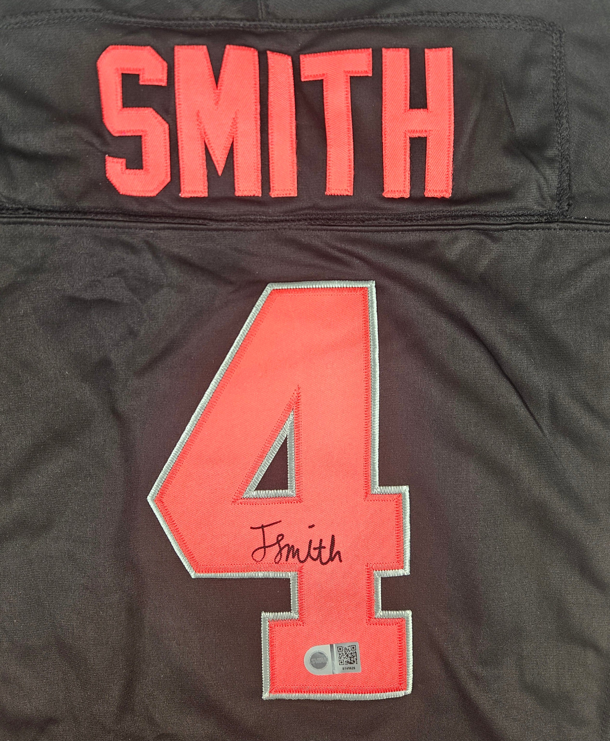 Jeremiah Smith Signed Autographed Ohio State Buckeyes Jersey Swau Certified