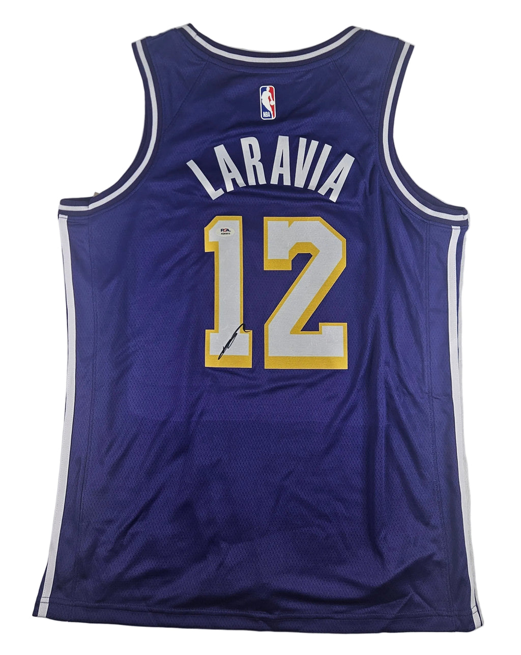 Jake LaRavia Signed Autographed Los Angeles Lakers Jersey PSA Certified