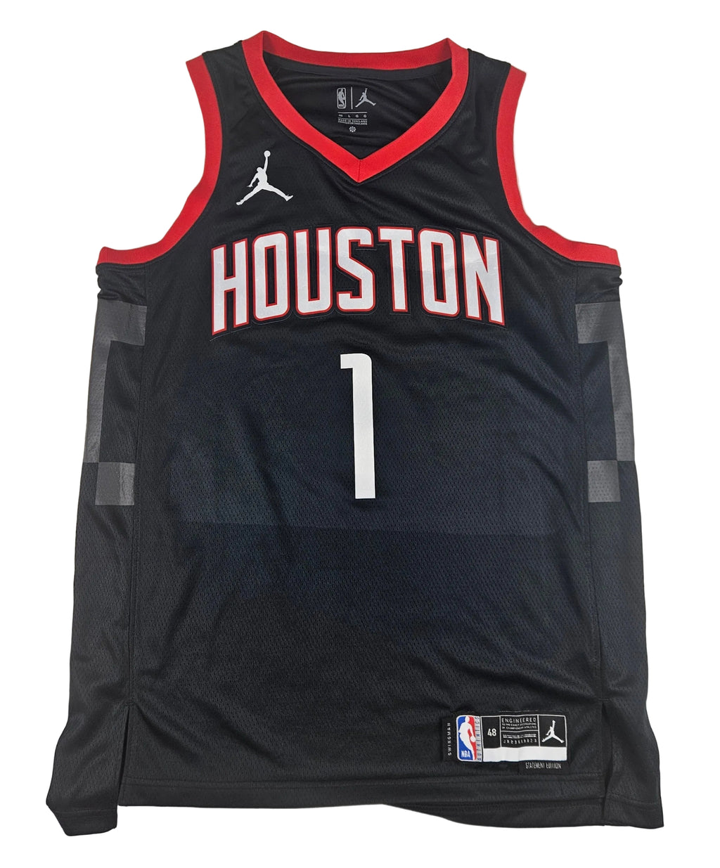 Amen Thompson Signed Autographed Houston Rockets Jersey PSA Certified