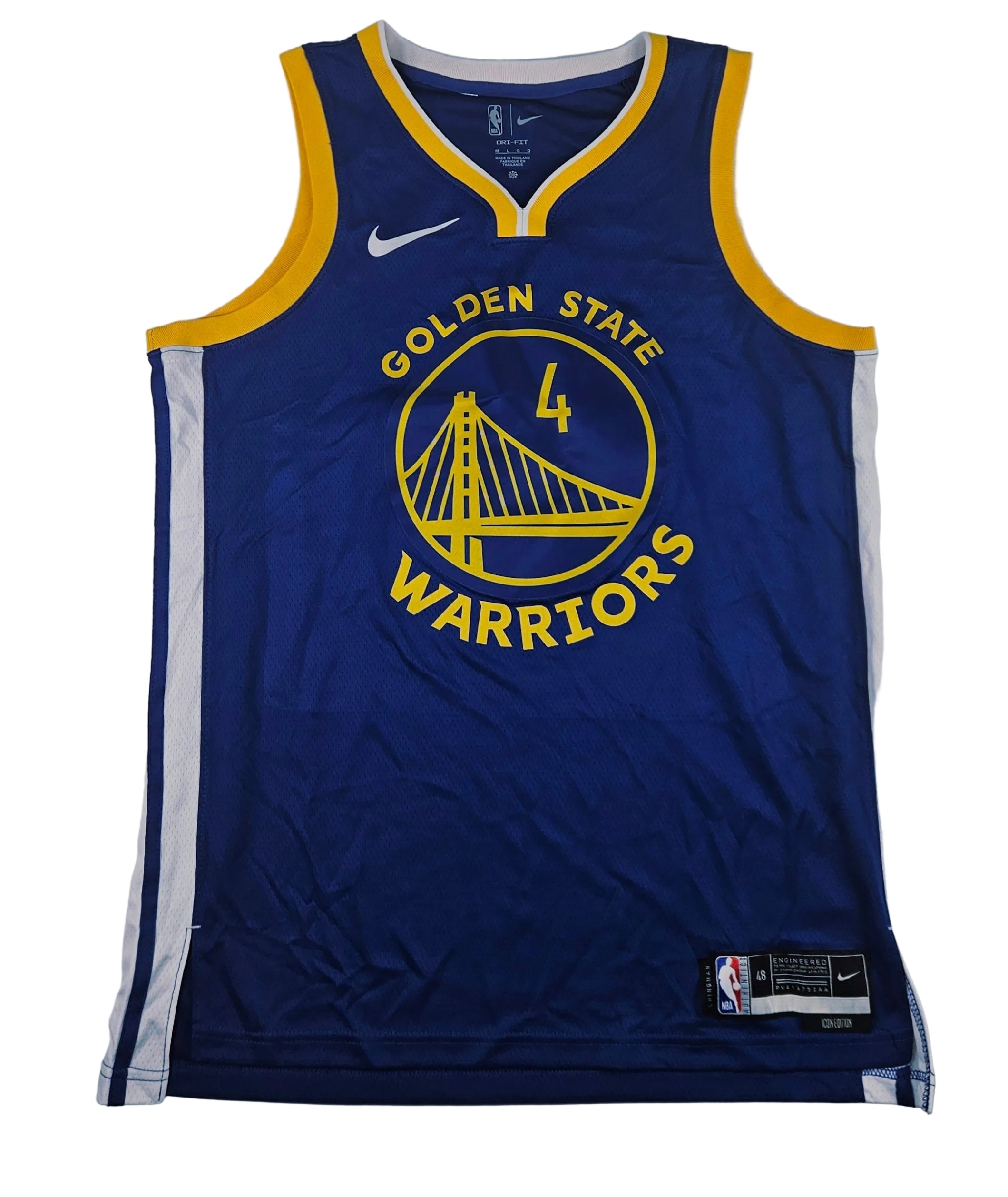 Moses Moody Signed Autographed Golden State Warriors Jersey JSA COA