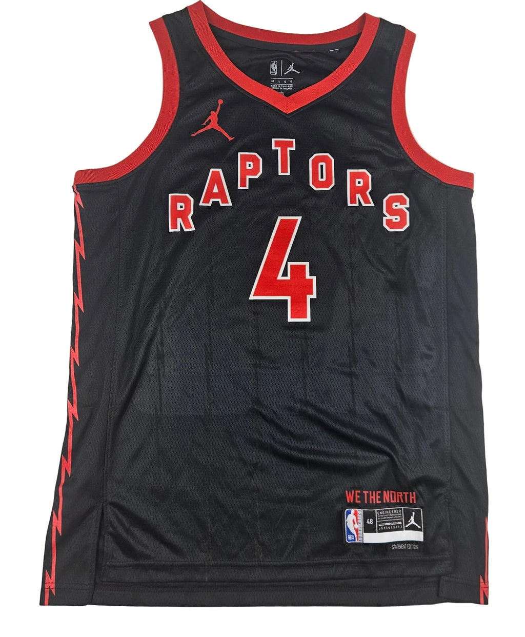 Scottie Barnes Signed Autographed Toronto Raptors Black Jersey PSA Certified