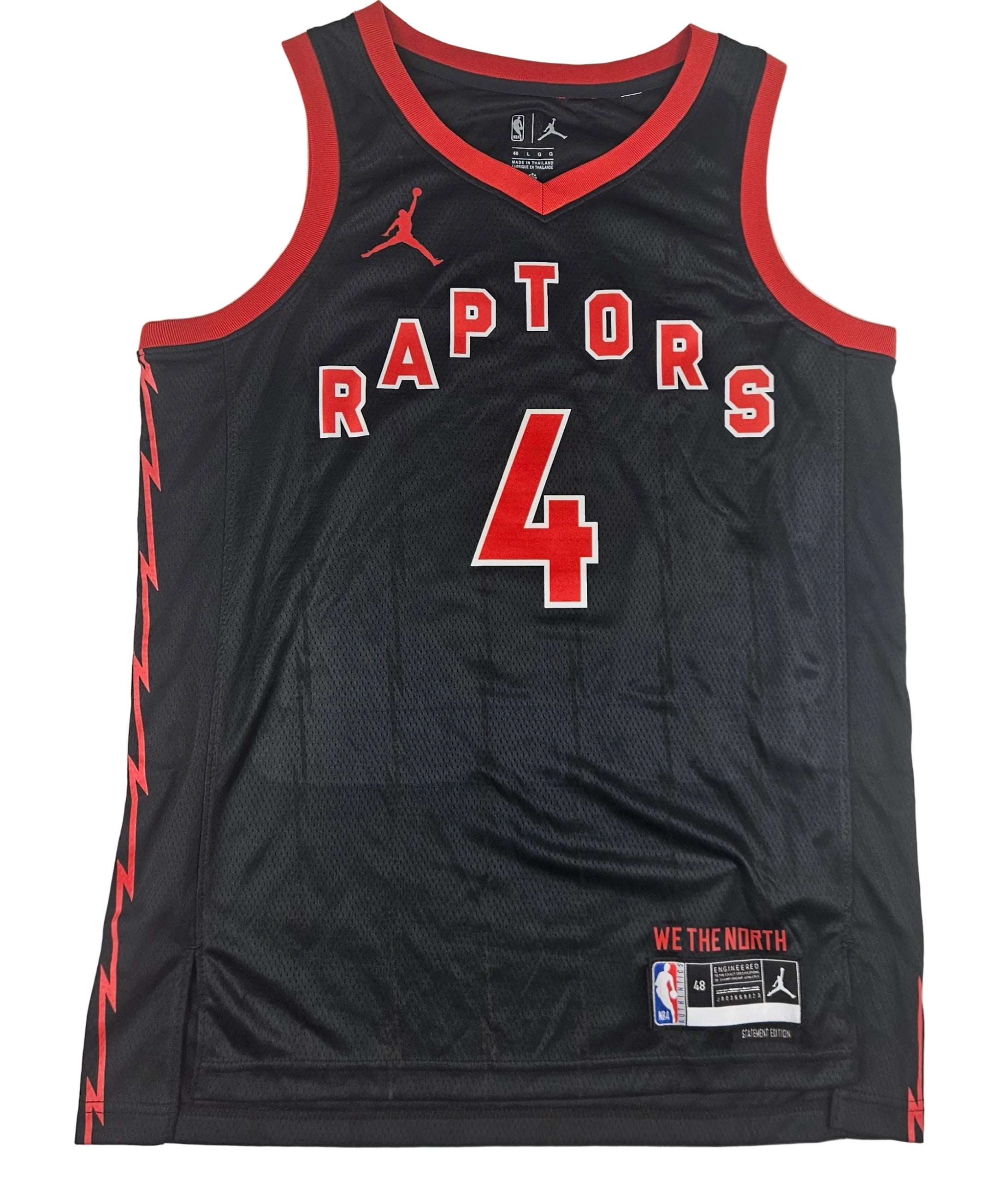 Scottie Barnes Signed Autographed Toronto Raptors Black Jersey PSA Certified