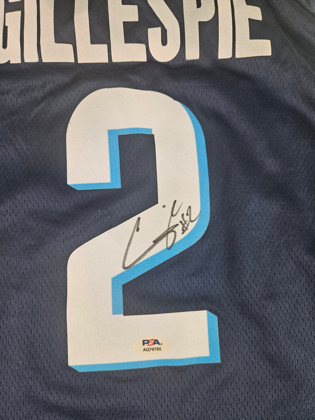 Collin Gillespie Signed Autographed Villanova Wildcats Jersey PSA Certified