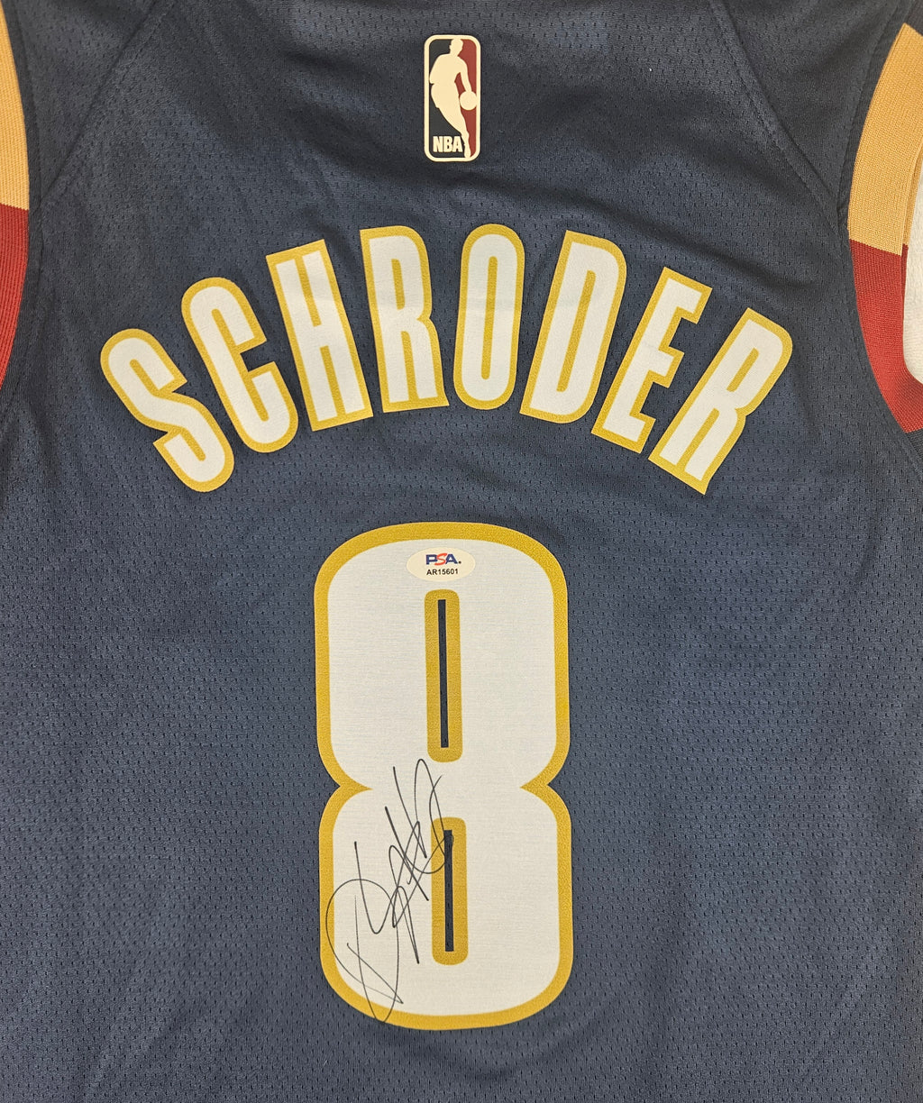 Dennis Schroder Signed Autographed Cleveland Cavaliers Jersey PSA Certified