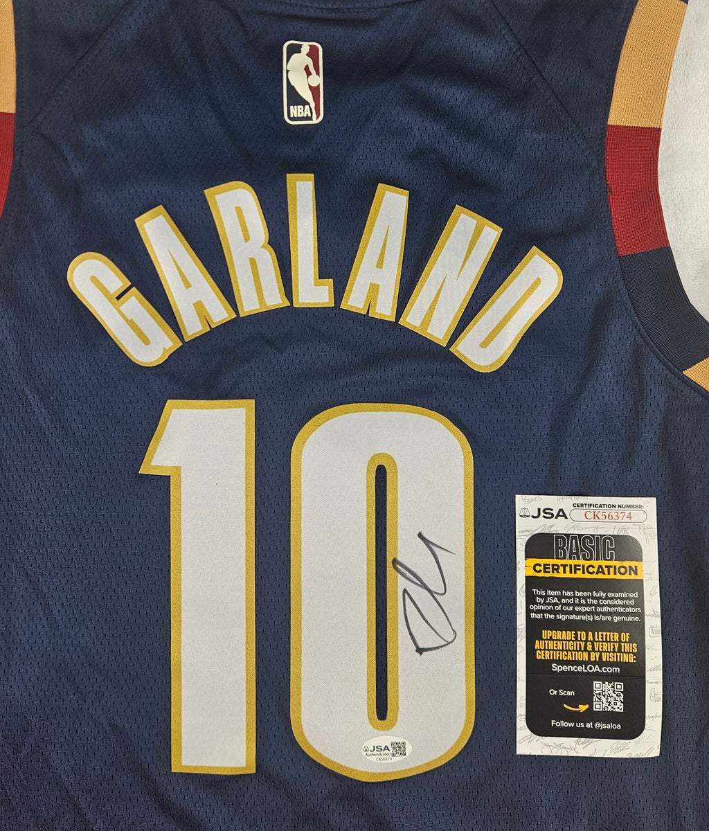 Darius Garland Signed Autographed Jersey Cleveland Cavaliers JSA COA