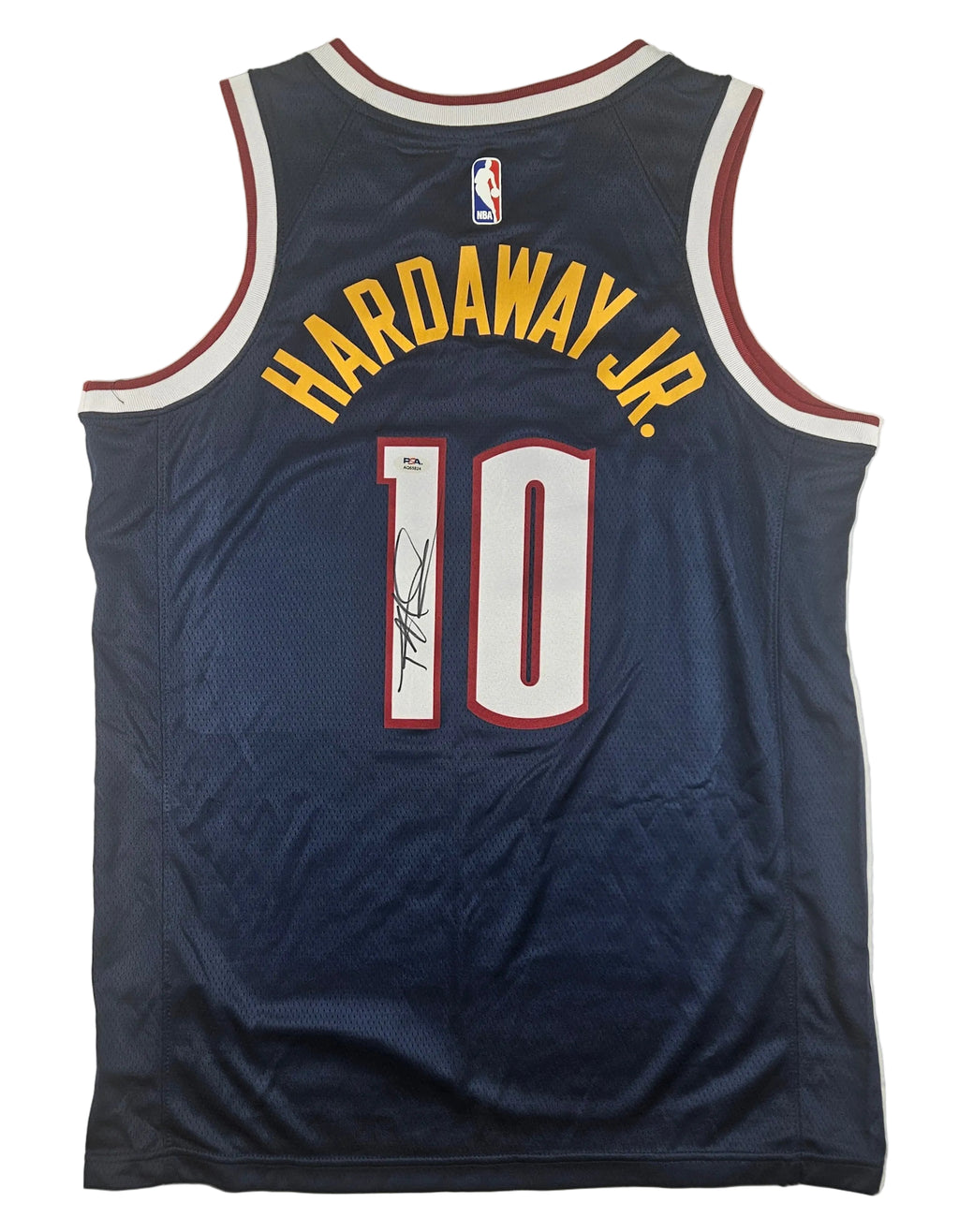 Tim Hardaway Jr. Signed Autographed Denver Nuggets Jersey PSA Certified