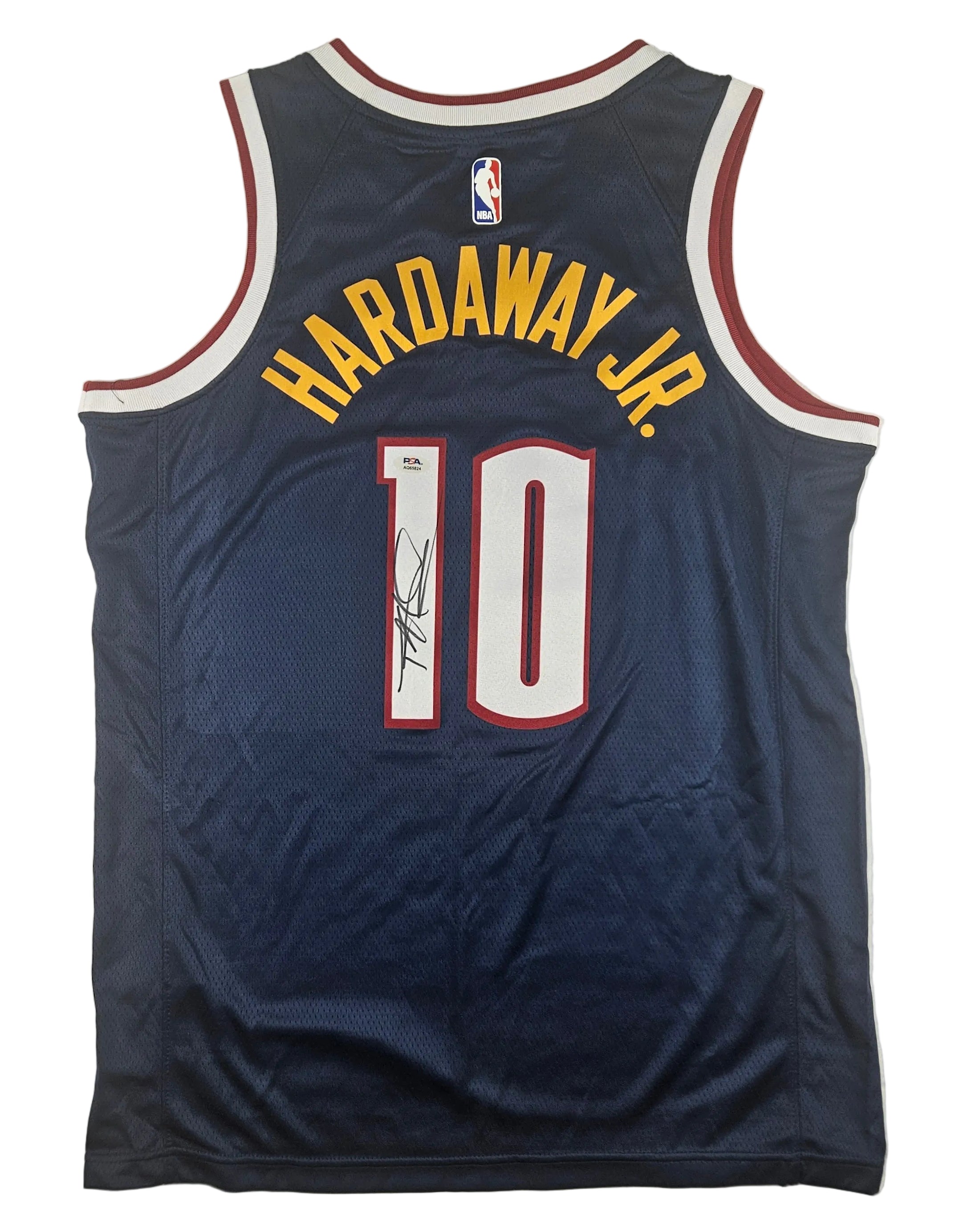 Tim Hardaway Jr. Signed Autographed Denver Nuggets Jersey PSA Certified