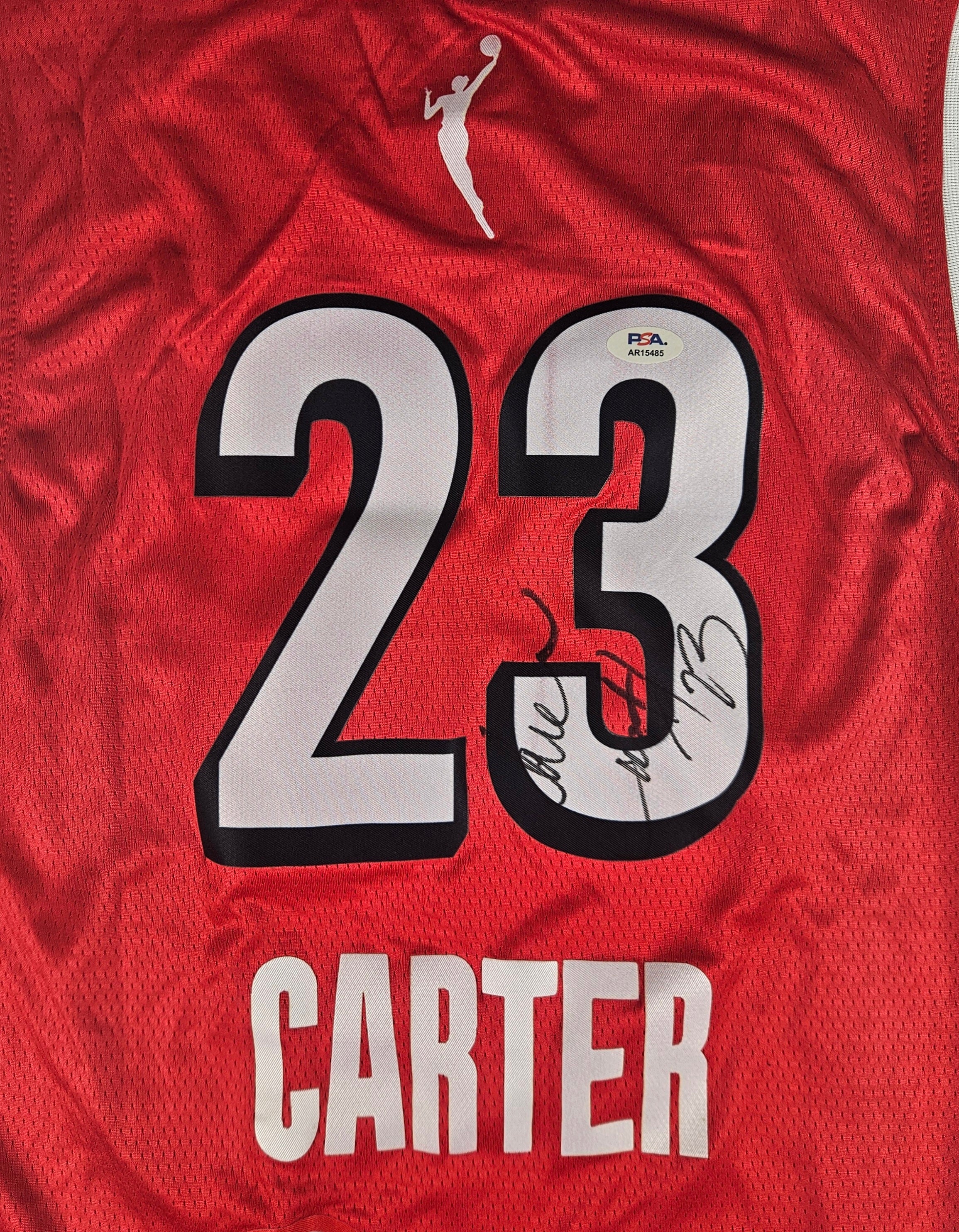 Chennedy Carter Signed Autographed Las Vegas Aces Wnba Jersey PSA Certified