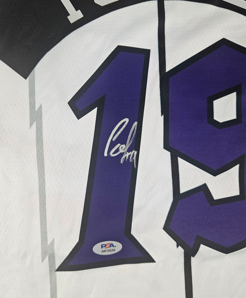 Jakob Poeltl Signed Autographed Toronto Raptors White Jersey PSA Certified