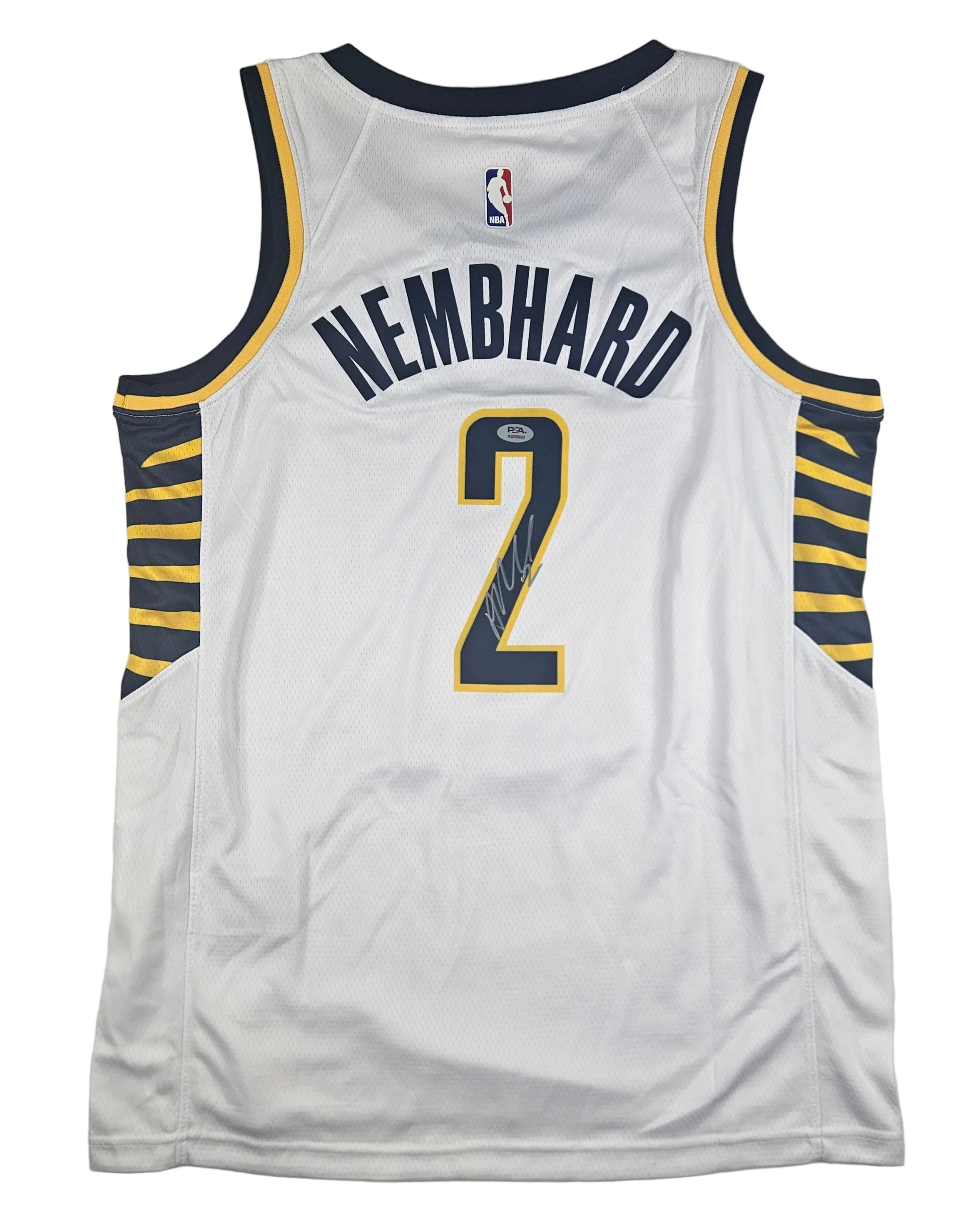 Andrew Nembhard Signed Autographed Indiana Pacers Jersey PSA Certified