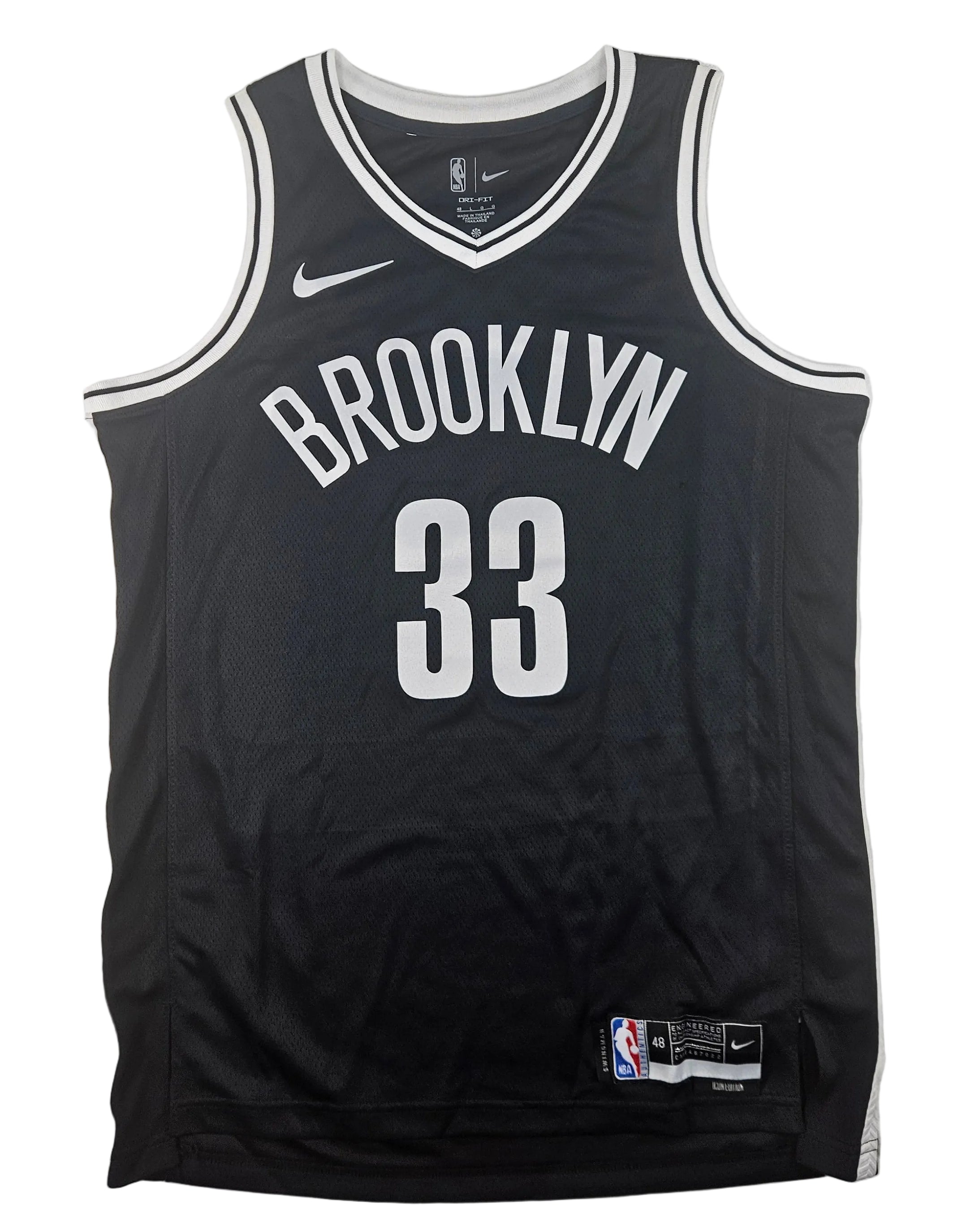 Nic Claxton Signed Autographed Jersey Brooklyn Nets JSA COA