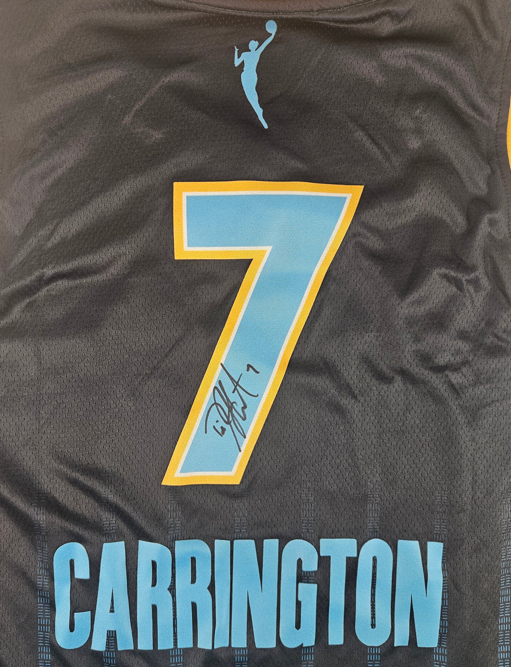 DiJonai Carrington Signed Autographed Chicago Sky Wnba Jersey
