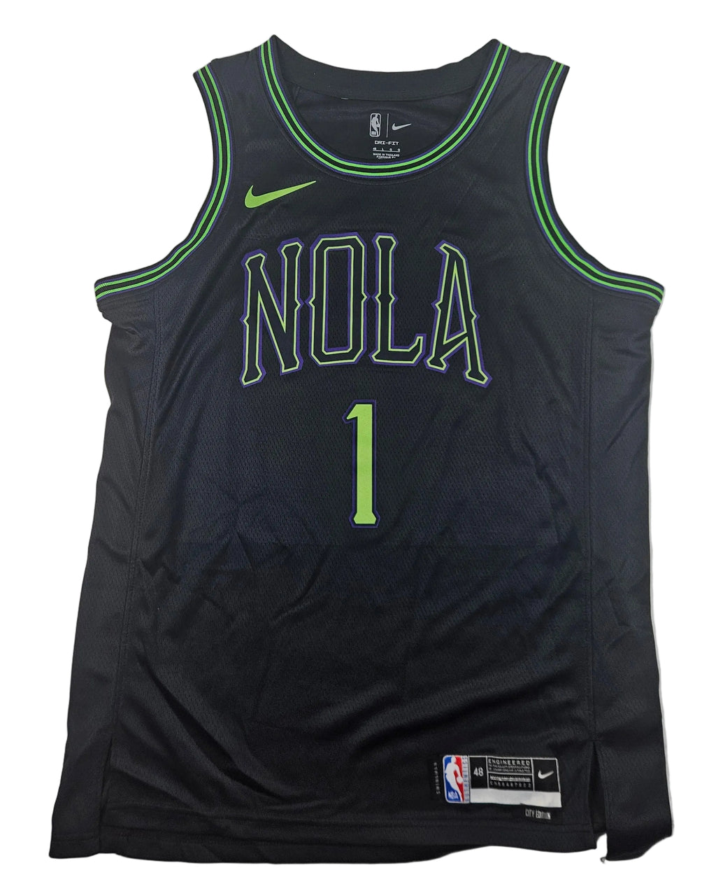 Zion Williamson Signed Autographed New Orleans Pelicans Jersey JSA COA