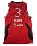 Sarah Ashlee Barker Signed Autographed Portland Fire Wnba Jersey