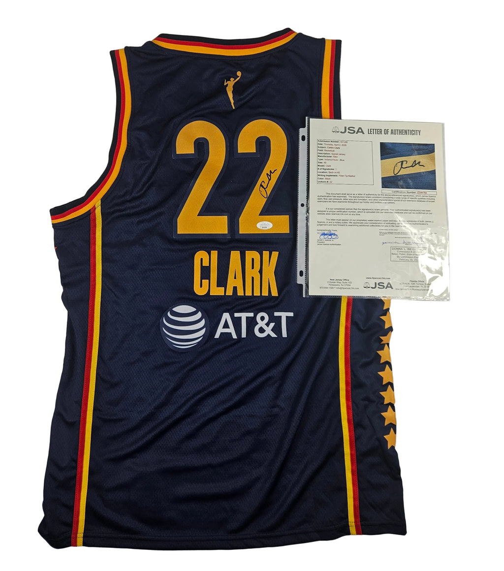 Caitlin Clark Signed Autographed Indiana Fever Wnba Jersey JSA Letter COA
