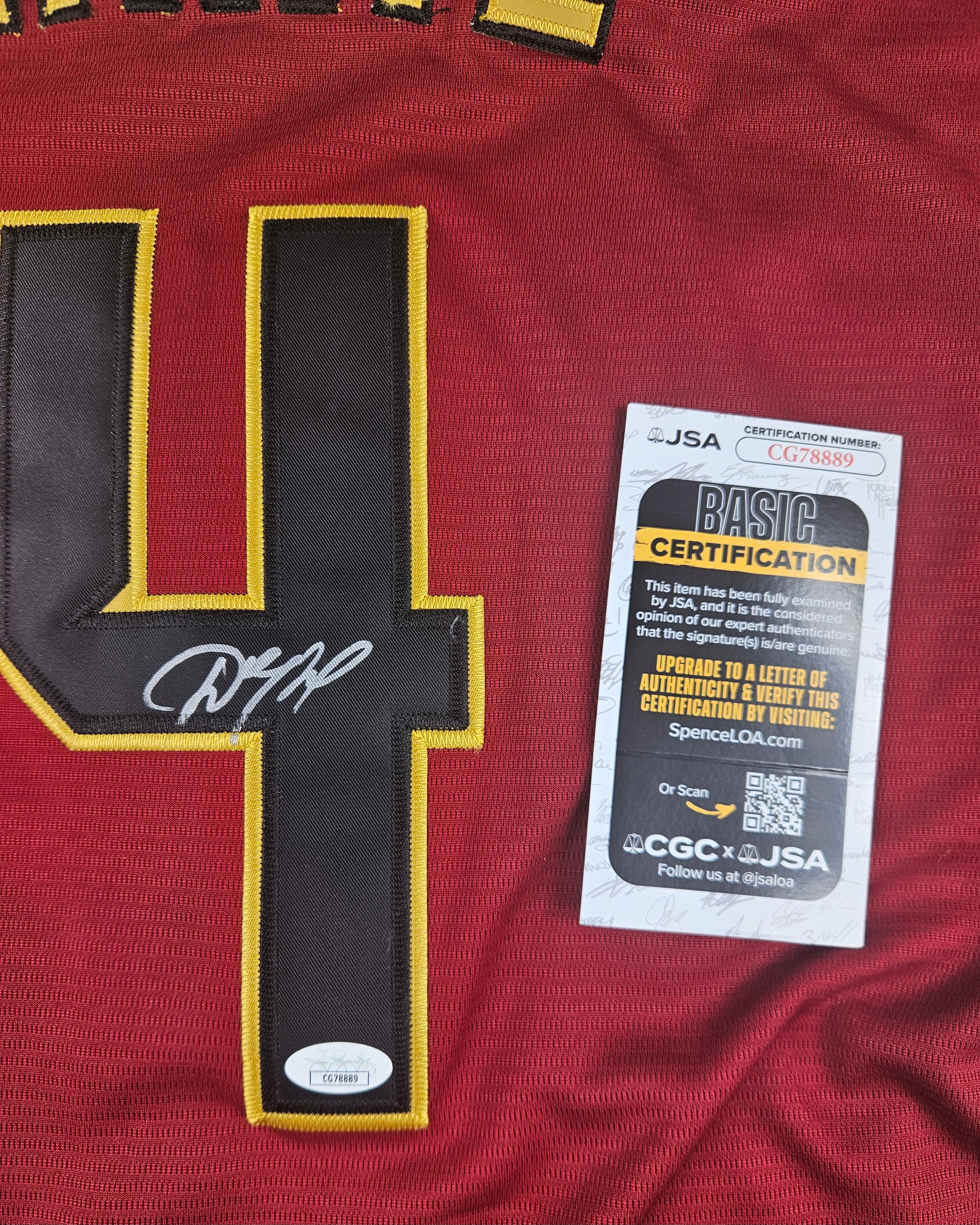 Ketel Marte Signed Autographed Arizona Diamondbacks Jersey JSA COA