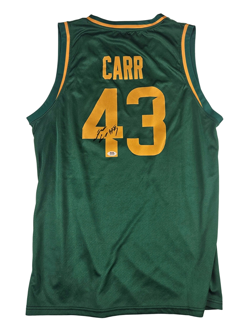 Cameron Carr Signed Autographed Baylor Bears Jersey PSA Certified