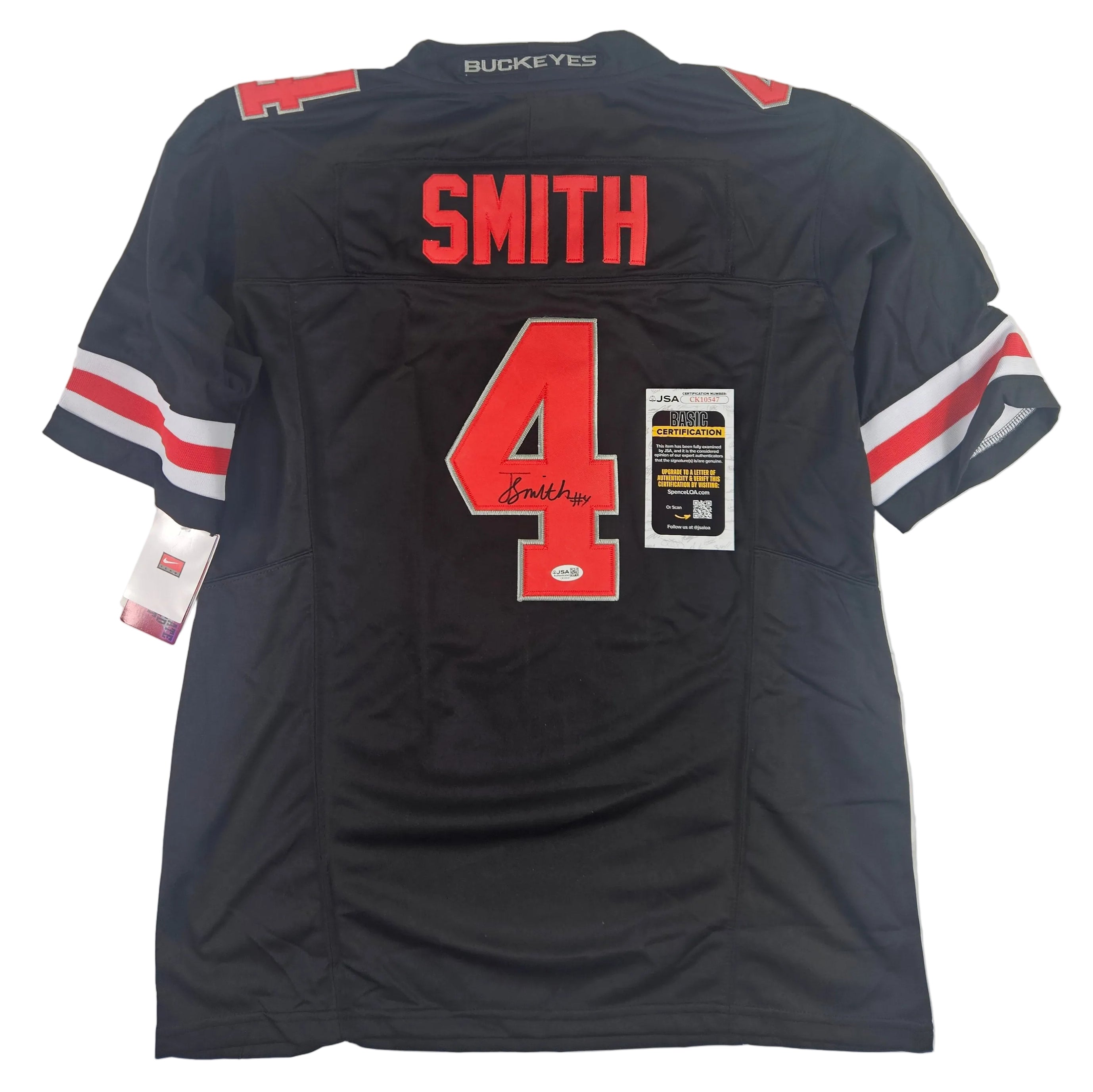 Jeremiah Smith Signed Autographed Ohio State Buckeyes Jersey JSA COA
