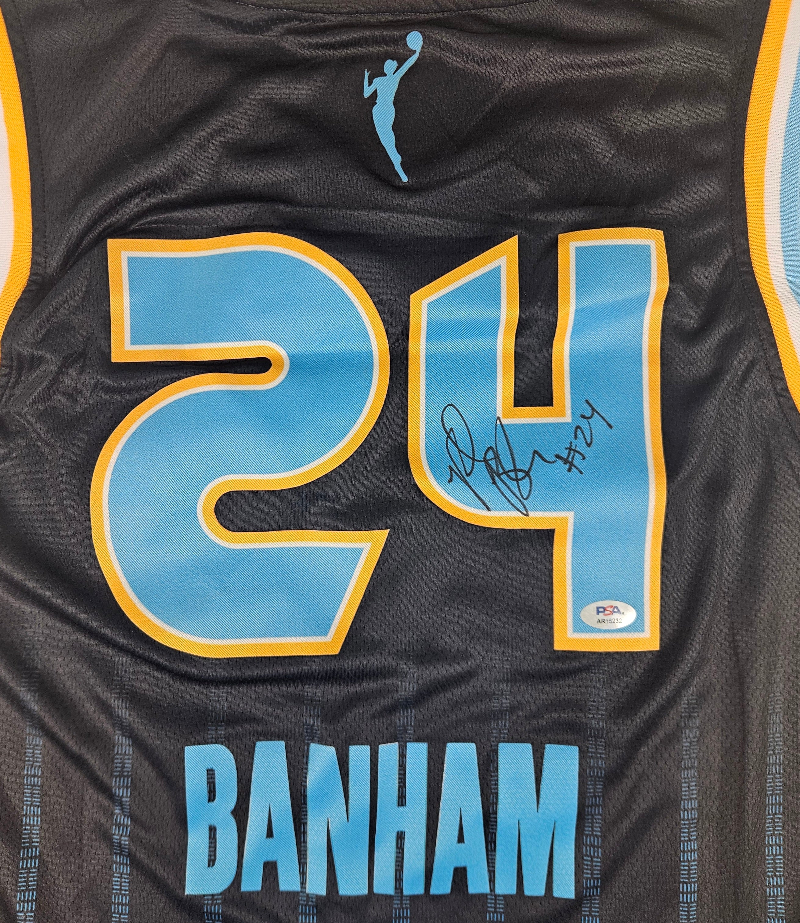 Rachel Banham Signed Autographed Chicago Sky Wnba Jersey PSA Certified
