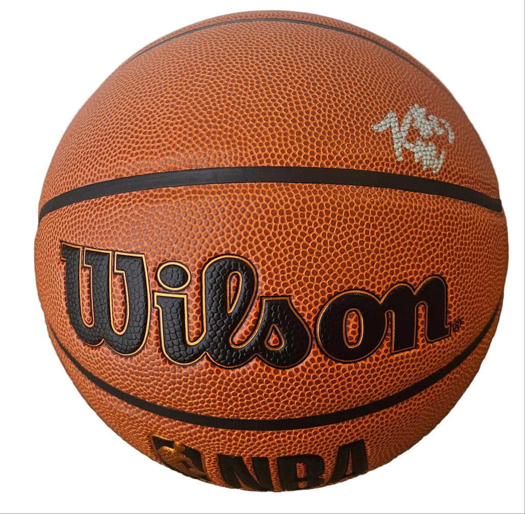 Keaton Wagler Illinois Fighting Signed Autographed Basketball PSA Certified