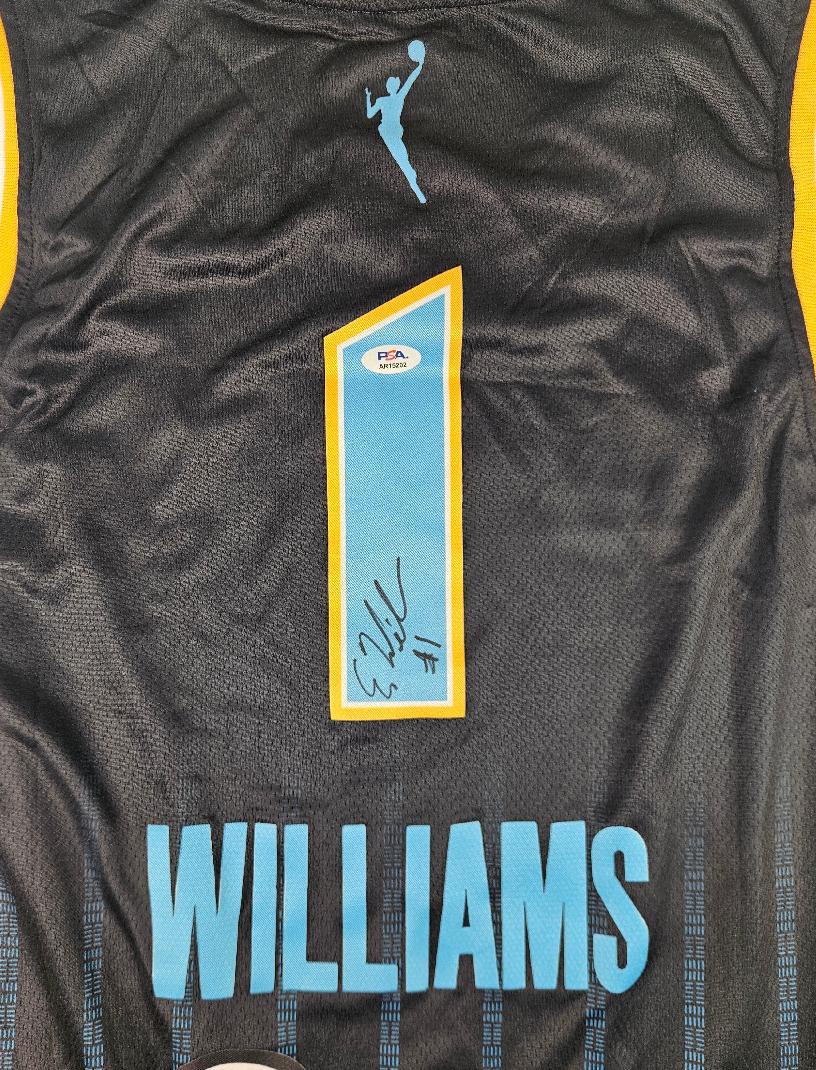 Elizabeth Williams Signed Autographed Chicago Sky Wnba Jersey PSA Certified