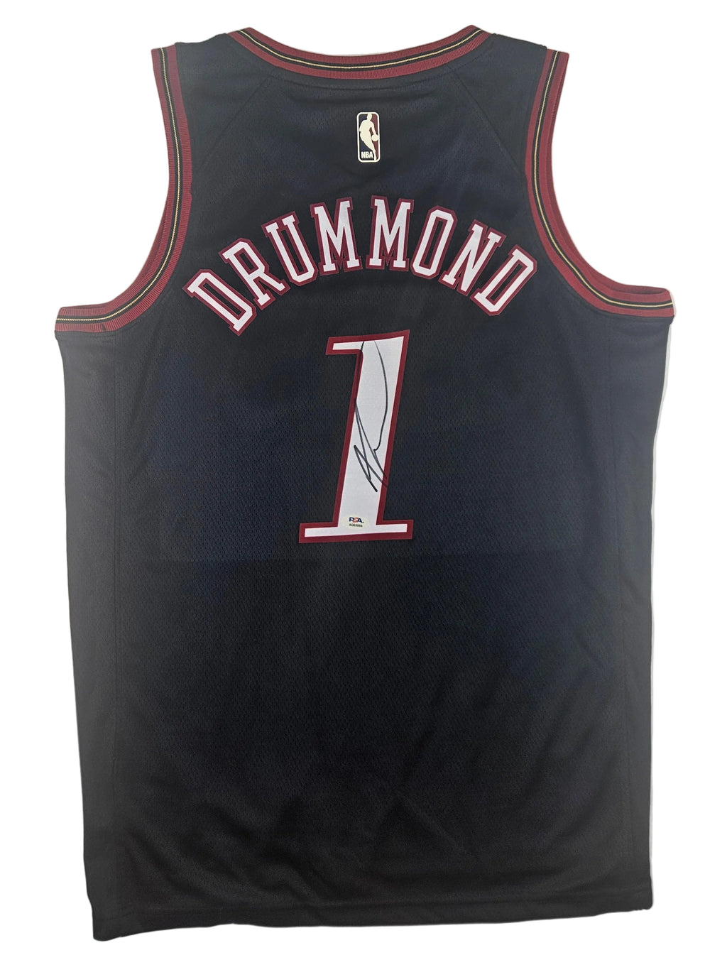 Andre Drummond Signed Autographed Philadelphia 76ers Jersey PSA Certified